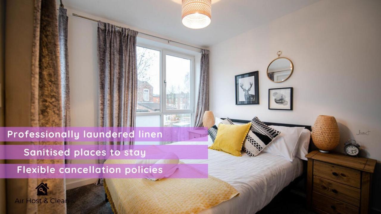 Air Host And Stay - Apartment 5 Broadhurst Court Sleeps 6 Minutes From Town Centre Stockport Dış mekan fotoğraf